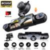 BCUOZ 360° Panoramic 3/4-Channel 1080P Full HD Ultimate Safety Dash Cam Set, 1080P Front + 720P Rear/Left/Right All-Round Coverage, 2.4" Quad-Screen Split Display, Super Night Vision, WDR, G-Sensor, Loop Recording - Auto Parts/ Car Dashboard Camera/