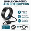 product-fancy-772f62b1-1ef3-436e-b007-a6eb0e96760a Smart Ring for Women & Men, Sleep and Fitness Tracker with Step, Distance and Calorie Monitoring, Exercise Records, Remote Camera Control, IP68 Waterproof Activity Ring, Compatible with iOS & Android