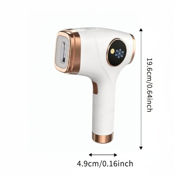 At-Home IPL Hair Reduction Device with Sapphire Cooling Comfort Technology, 5 Adjustable Modes, Up to 999, 900 Flash Lifespan, Unisex Grooming Tool for Face, Body, Underarms & Bikini Area, Sweet Gift for Her And Mom And Best Friends