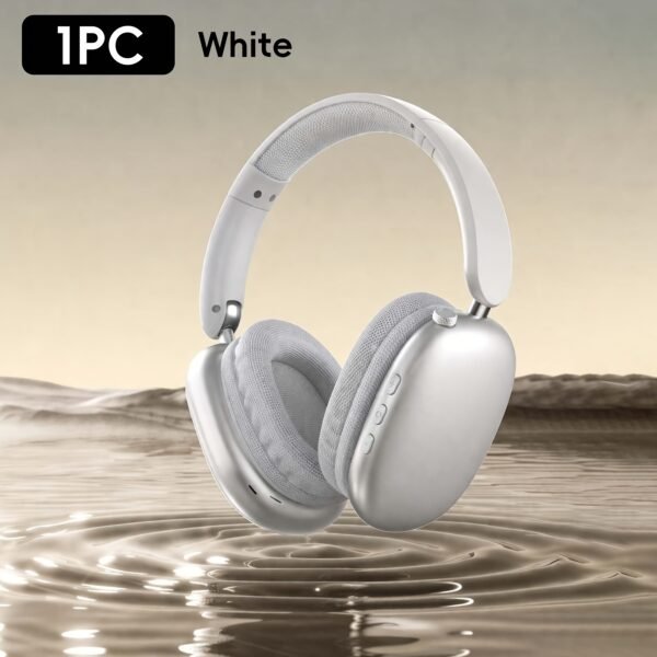 1pc Wireless Over-Ear Headphones, Noise Cancellation Headphones, USB-C Charging, Lightweight Folding, Hi-Res Audio, Compatible with IOS, Android, PC, Suitable for Travel, Work, Laptops And Phones, Gaming Headphones, Perfect for Gifts