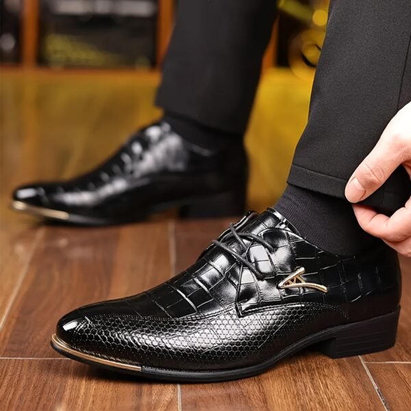 Men'S Dress Shoes New Men'S Elegant Footwear Men'S Large Size Loafers Casual Shoes Men'S Gift Pointed Toe Fashion Men'S Social Shoes Barber Shoes