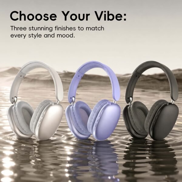 1pc Wireless Over-Ear Headphones, Noise Cancellation Headphones, USB-C Charging, Lightweight Folding, Hi-Res Audio, Compatible with IOS, Android, PC, Suitable for Travel, Work, Laptops And Phones, Gaming Headphones, Perfect for Gifts