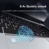 15.6 Inch Laptop I3-6100U 2.3Ghz 16GB RAM And 512GB/1TB/2TB ROM Optional 5000Mah Battery Capacity Office Entertainment Learning Online Class Video Conference Use