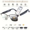 AI Smart Glasses, Smart Glasses With 160 Languages Real Time Translation Support, Chat GPT System, Hvesbsfsy New Multi-functional Audio Glasses For Men And Women, Built-in Microphone And Speaker, HD Voice Calls And HIFI Music Quality