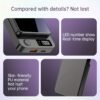 Magnetic Wireless Charging Power Bank, 5000/10000mAh Battery 15W Fast Wireless Charging 22.5W PD Fast Charging Power Bank, 2 Outputs And Dual Input External Battery Pack for Ios 16/15/14/13/12/11 And Other Android Universal