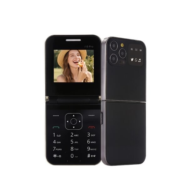 The 2025 New Flip Phone Only Supports 1350mAh Battery Life And A Powerful Flashlight! Dual-card Anti-disconnection FM Radio