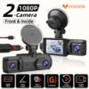 [FOXGOD] High-quality Vehicle Black Box with 5G Wifi, 4 Cahnnels& 2 Cahnnels FHD 1080P Dash Cam, 8 IR Lights, WDR, Car Driving Recorder with Multi-functional Rear Camera, Parking Monitor, G-sensor, Loop Recording, No Card/32g Card Optional