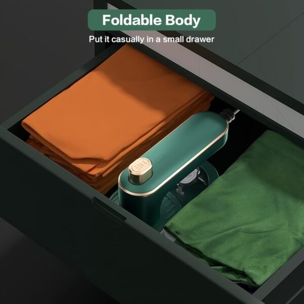 1pc 40W Travel Steamer Iron for Clothes Mini -60ML Portable Ironing Machine Travel Small Size Portable Steamer Travel College Dorm Home Essentials Steamer for Clothes