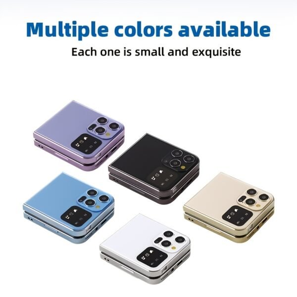 Innovative Feature Phone, Lightweight Phone, Easy Functionality, Trendy Style, Basic Calling/Messaging/Chatting/Social/Photography, Long Standby Time, 2G Network, Multilingual Support, Foldable Design, Convenient Storage, Multifunctional Buttons