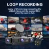 [FOXGOD] High-quality Vehicle Black Box with 5G Wifi, 4 Cahnnels& 2 Cahnnels FHD 1080P Dash Cam, 8 IR Lights, WDR, Car Driving Recorder with Multi-functional Rear Camera, Parking Monitor, G-sensor, Loop Recording, No Card/32g Card Optional