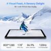 Android 15 Tablet Latest Tablets, 10.1 Inch Tablet 8GB RAM 128GB ROM, 8000Mah Battery 2 In 1 Tablet With Keyboard, Case, Stylus, Tablet PC, 5G Wifi, 5MP+16MP Dual Camera, 1280 * 800 FHD IPS Screen, Tablet, Pad, Tablet, Pad