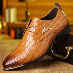 Men'S Dress Shoes New Men'S Elegant Footwear Men'S Large Size Loafers Casual Shoes Men'S Gift Pointed Toe Fashion Men'S Social Shoes Barber Shoes