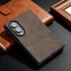Phone Case: Case for Samsung for Galaxy ZFold8 Simple Design Matte Faux Nubuck Synthetic Leather Protective Back Cove Funda for Samsung Z Fold 8 Case