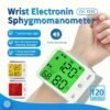 Wrist Blood Pressure Monitor – Automatic Digital BP Monitor with Adjustable Cuff, Large LCD Display, Pulse Rate & Irregular Heartbeat Detection, Portable Home Use Blood Pressure Machine for Seniors and Adults