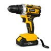 [21V Cordless Drill Set] 1/18/30/32/35/136/148pcs Electric Drill Tool Box Set | Rechargeable Cordless Drill Set with 2 Batteries, Cordless Drill Driver with Hand Tools, Screwdriver, Bit Set, And Tool Box for Home Repair, Gift for Men