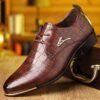 Men'S Dress Shoes New Men'S Elegant Footwear Men'S Large Size Loafers Casual Shoes Men'S Gift Pointed Toe Fashion Men'S Social Shoes Barber Shoes