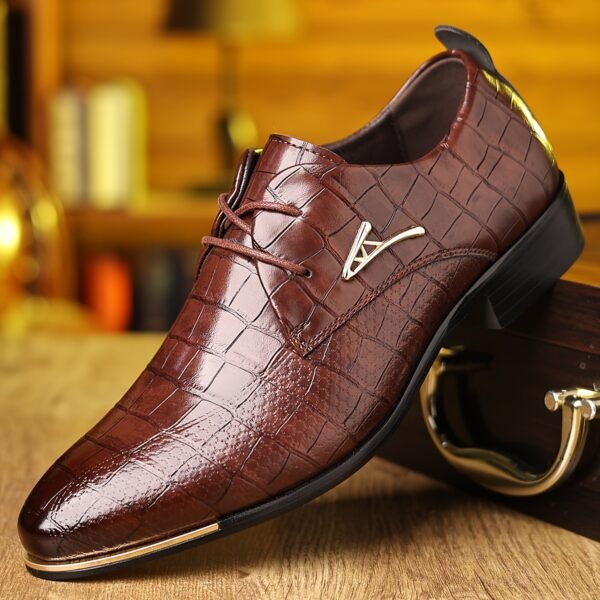 Men'S Dress Shoes New Men'S Elegant Footwear Men'S Large Size Loafers Casual Shoes Men'S Gift Pointed Toe Fashion Men'S Social Shoes Barber Shoes