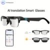 AI Smart Glasses, Smart Glasses With 160 Languages Real Time Translation Support, Chat GPT System, Hvesbsfsy New Multi-functional Audio Glasses For Men And Women, Built-in Microphone And Speaker, HD Voice Calls And HIFI Music Quality