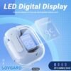 Wireless Earbuds 5.3, 24-Hour Battery Life, LED Power Display Transparent Charging Case, Cute Light Blue In-Ear Headphones, Suitable for Women And Girls, Ideal for Sports, Travel, And More, Compatible with Iphone And Android Devices