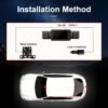 [FOXGOD] High-quality Vehicle Black Box with 5G Wifi, 4 Cahnnels& 2 Cahnnels FHD 1080P Dash Cam, 8 IR Lights, WDR, Car Driving Recorder with Multi-functional Rear Camera, Parking Monitor, G-sensor, Loop Recording, No Card/32g Card Optional