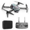 TONG LI Remote Control Airplane for Adults, Portable Foldable Quadcopter Drone, No Camera/Single Camera/Dual Camera Options, Gift, HD Aerial Photography, Headless Mode, 3D Flips, Electronic Gyro Stabilization, Gesture Selfie, Waypoint Flight, One-Key