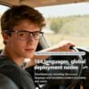 AI Smart Glasses, Smart Glasses With 160 Languages Real Time Translation Support, Chat GPT System, Hvesbsfsy New Multi-functional Audio Glasses For Men And Women, Built-in Microphone And Speaker, HD Voice Calls And HIFI Music Quality