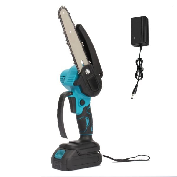 6-Inch Mini Cordless Chainsaw with Storage Case, Upgraded High-Hardness Chain, Lightweight One-Handed Electric Saw for Tree Trimming, Garden Pruning, Property Cleanup & Practical Gift for Men