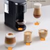 SHARDOR 3-In-1 Single-Serve Coffee Machine, K-Cup Coffee Maker Compatible with Ground Coffee & Teas, 6 to 14 Oz Brew Sizes, 40 Oz Removable Water Tank, Descaling Settings, Black