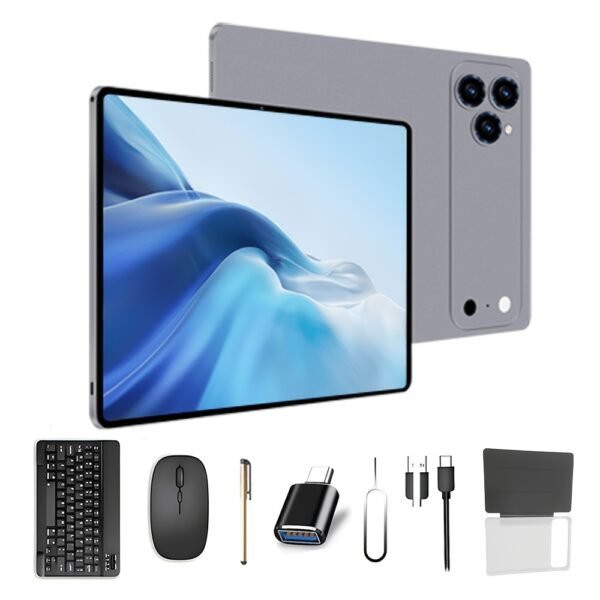 product-fancy-cb12132e-b2f3-42b2-bc49-6c81e71be976 2026 Business Tablet, 2-in-1 Device, 10.1-inch HD Display, Android 15, 8 GB (4+4) RAM, 128 GB Storage, Supports Keyboard And Mouse Connectivity (included), Dual-band Wi-Fi, 6000 MAh Battery, Lightweight And Portable, Ideal For Business Travel And Of