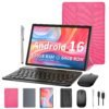 product-fancy-d42a403f-39f1-460e-947d-b73f5c7878ea-1 Android 16, Tablet Computer 20GB (4GB+16GB) RAM + 64GB ROM, 10.1 Inches, Android Tablet 2-in-1 Tablet Computer (Optional Accessories: Keyboard, Mouse, Case, Stylus), Dual Cameras, WiFi, Wireless, Suitable for Work Use, Can Be Used as a Gift.
