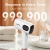 Sarlisi IPL Hair Removal For Women And Men, IPL Device Hair Removal For Nearly Painless & Long-Lasting Results, 9 Modes & Auto Flashing For Fast Full Body Hair Removal From Home