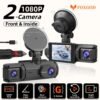 [FOXGOD] High-quality Vehicle Black Box with 5G Wifi, 4 Cahnnels& 2 Cahnnels FHD 1080P Dash Cam, 8 IR Lights, WDR, Car Driving Recorder with Multi-functional Rear Camera, Parking Monitor, G-sensor, Loop Recording, No Card/32g Card Optional
