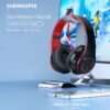 B39 Wireless Headphones, Over-Ear Headset with Microphone, Noise Cancellation, Foldable Lightweight Design, Deep Bass
