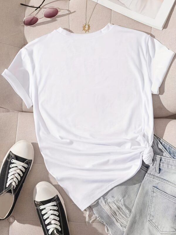 God Happy Print T-Shirt