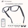 AI Smart Glasses, Smart Glasses With 160 Languages Real Time Translation Support, Chat GPT System, Hvesbsfsy New Multi-functional Audio Glasses For Men And Women, Built-in Microphone And Speaker, HD Voice Calls And HIFI Music Quality
