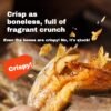 Premium Yellow Fish Crisps - 5 Pack (30g Each) | Crispy Whole Fish Snacks | Ready-to-Eat Asian Seafood Treat