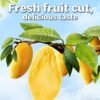 Dried Fruit Snacks, 4 Bags Dried Mango Slices, Sweet Tangy Chewy Mango Fruit Snacks for Office Snacks, Lunch Box, Tea Time, Back to School, Halloween Party Bowls And Christmas Gift Bags