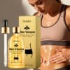 Bee Venom Body Firming Oil, Containing Rosemary Extract, Firming Cream with A Warming Effect, Body Sculpting Cream, Firming Care for The Body Contours, Hydrating& Tightening Body Massage Oil, Improving Skin Loose Aging, Accumulation Appearance