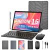 product-fancy-f3d3b105-a386-4314-9f3d-7a9911c7f780 Android 16, Tablet Computer 20GB (4GB+16GB) RAM + 64GB ROM, 10.1 Inches, Android Tablet 2-in-1 Tablet Computer (Optional Accessories: Keyboard, Mouse, Case, Stylus), Dual Cameras, WiFi, Wireless, Suitable for Work Use, Can Be Used as a Gift.