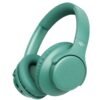 KVIDIO Bluetooth 6.0 Wireless Headphones, 65 Hours Playtime, Sealed Type, Microphone Included, Soft Earmuffs &Light Weight for Prolonged Waring for PC/Travel/School/iPad
