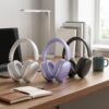 1pc Wireless Over-Ear Headphones, Noise Cancellation Headphones, USB-C Charging, Lightweight Folding, Hi-Res Audio, Compatible with IOS, Android, PC, Suitable for Travel, Work, Laptops And Phones, Gaming Headphones, Perfect for Gifts