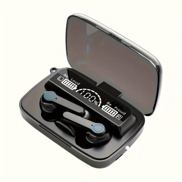 product-open-503a08037430488fa128502700d9bf94-goods True Wireless Theater Headphones with Digital Display & LED Indicators, Motion-Activated Charging, 9D HIFI Sound, Fingerprint Touch Control, USB-C Charging, Long-Lasting Battery Life for Gaming & Movies, Theater Audio, Modern Headphones, Advanced Technology, Noise Isolation, Movie Lovers