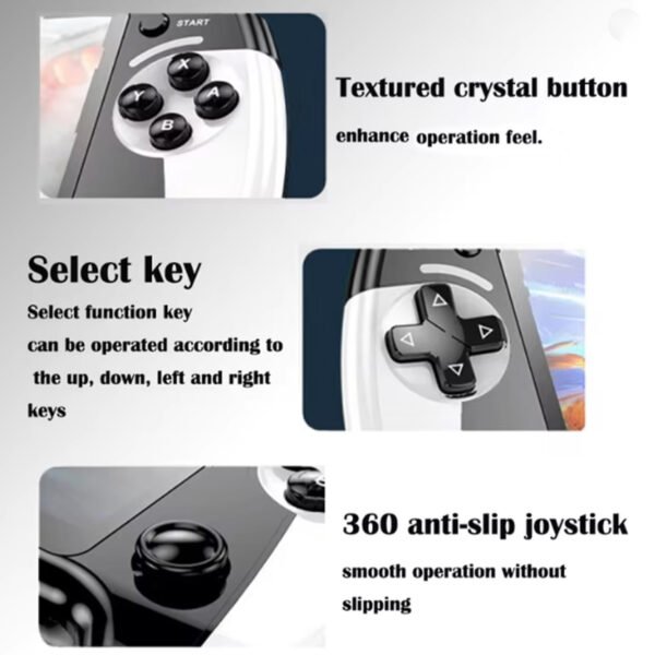 New Portable Retro Game Console, IPS High-Definition Screen, Large-Capacity Battery, Adult Nostalgia, Perfect Birthday Gift, Ideal Choice for Christmas, Thanksgiving And Black Friday Gifts