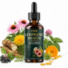 21-In-1 Herbal Lymphatic Health Drops, Echinacea Lymph Health Supplement, with Burdock Root, Echinacea, Plantain, Dandelion, for Body Balance & Healthy Defense, Great for Taking 0.03oz Daily with Water, 2.03oz