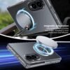Phone Case: Magnetic Case for Samsung Z Fold8 Phone Case Transparent Case with Rope Holes - Magnetic Clear Slim, Anti-Scratch Ultralight Non-Slip Back for Galaxy Z Fold 8 Case Transparent