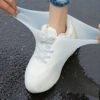 Waterproof Reusable Shoe Covers with Non-Slip Sole Design, Durable and Elastic Rain Boot Covers, Unisex Portable Rubber Shoe Covers, Suitable for Outdoor Walking and Camping, Holiday Gift, for All Types of People