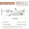 product-fancy-3b3cb878-2694-4575-84e2-2b17fdec06e6 LED Smart Ceiling Fan Light - E27/E26 Screw Port With Remote Control, Adjustable Brightness And 3 Speed Adjustment, Suitable For Bedroom, Living Room, Study, Kitchen And Bathroom - Modern Design, Suitable For All Seasons (2-in-1-3/4/5 Head Fan Light