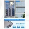 product-fancy-8d579464-df42-4a74-9ee2-0506086b9bb2 Large One-Way Privacy Window Film for Home And Office Windows. Features Electrostatic Adhesion - No Glue Required - And Provides Protection, Sunshade, And Heat Insulation. Holiday Decorations. Bonus Gifts: Spray Bottle, Measuring Tape, And Squeegee